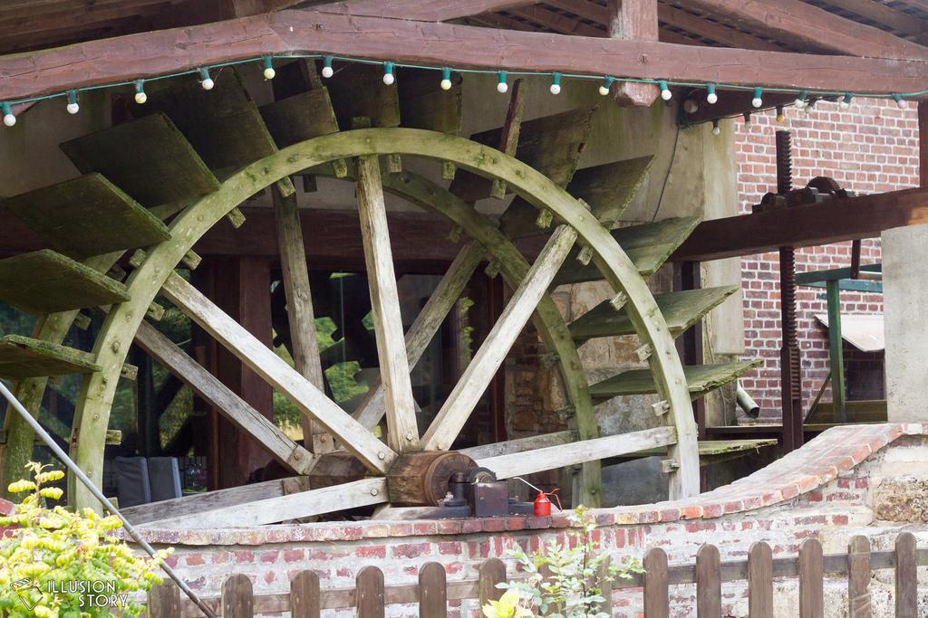 Logis - Hotel & Restaurant Moulin Des Forges Saint-Omer-en-Chaussée Zewnętrze zdjęcie