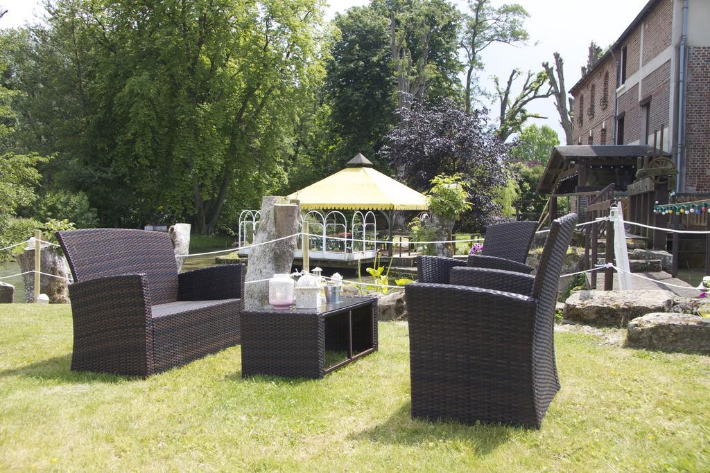Logis - Hotel & Restaurant Moulin Des Forges Saint-Omer-en-Chaussée Zewnętrze zdjęcie