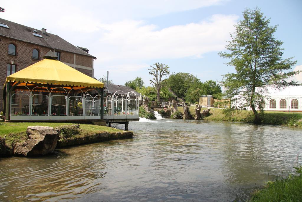 Logis - Hotel & Restaurant Moulin Des Forges Saint-Omer-en-Chaussée Zewnętrze zdjęcie